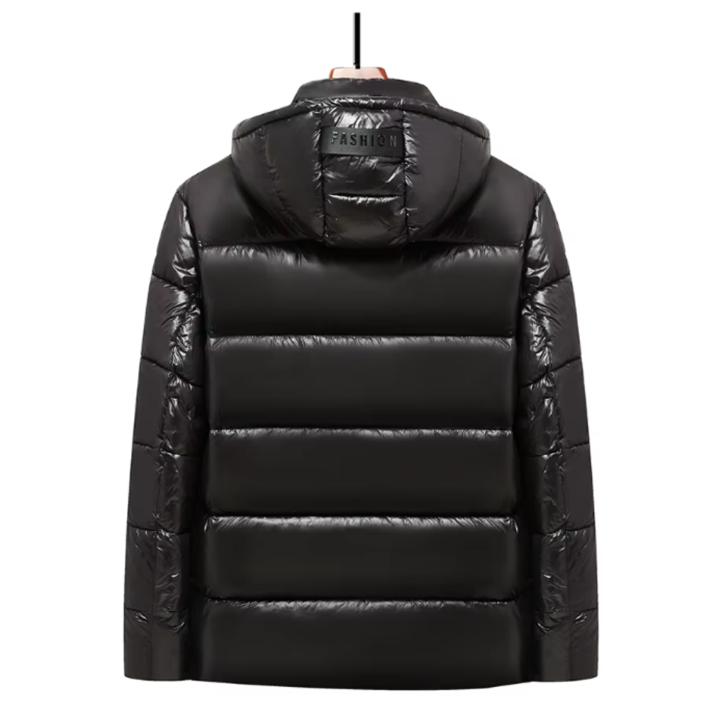 Elegante chaqueta acolchada