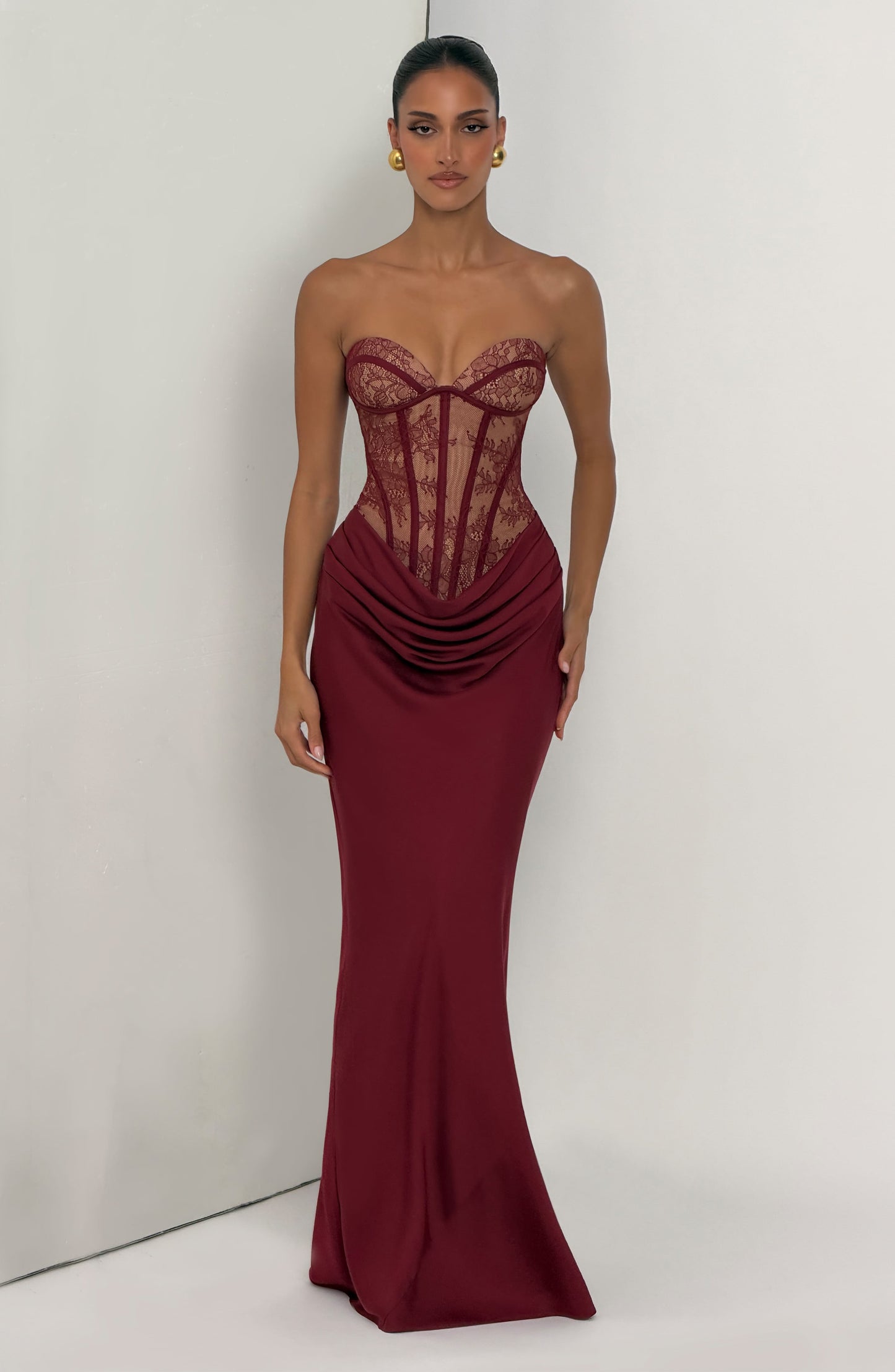 Miriam™ - Vestido Kathleen Burdeos