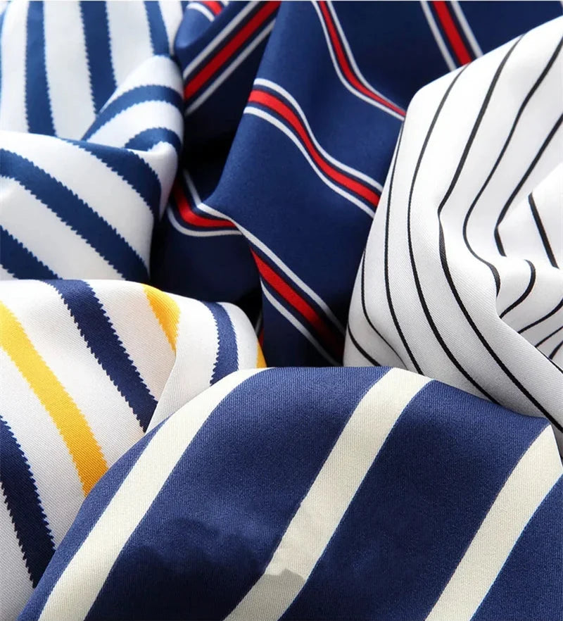 Camisa informal de rayas para hombre