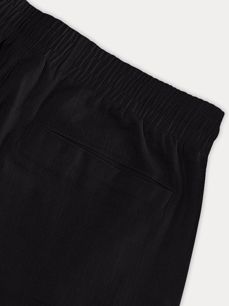 Varel | Pantaloni cargo corti in cotone essenziale