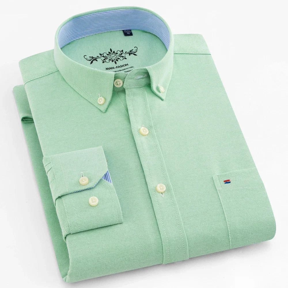 Camisa elegante de algodón