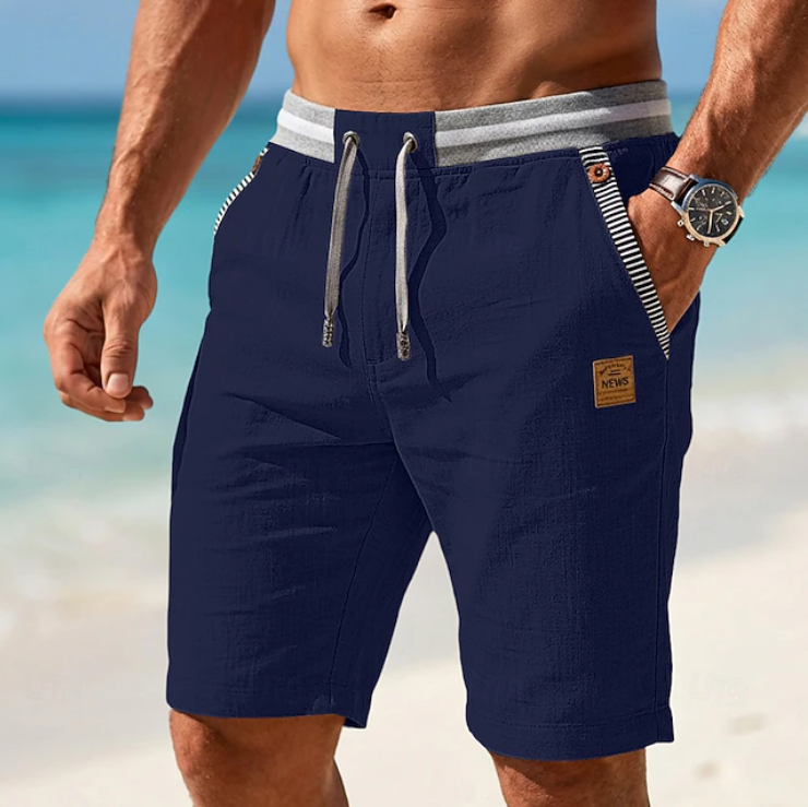 Varel | Pantaloni corti leggeri estivi con cordino
