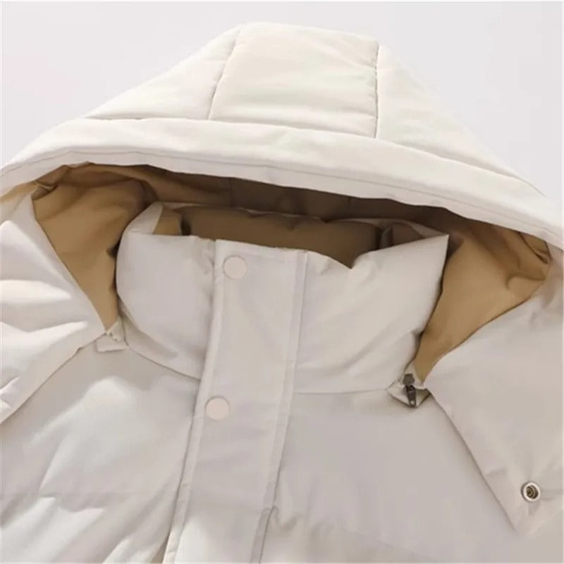 Chaqueta elegante con capucha para hombre