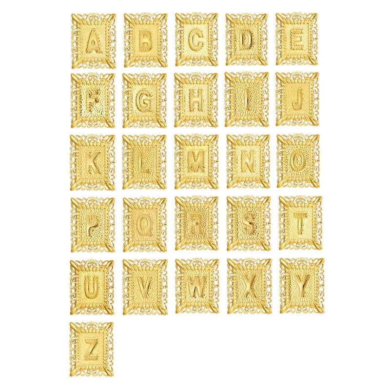 Cruz Inicial Collar Set | Oro