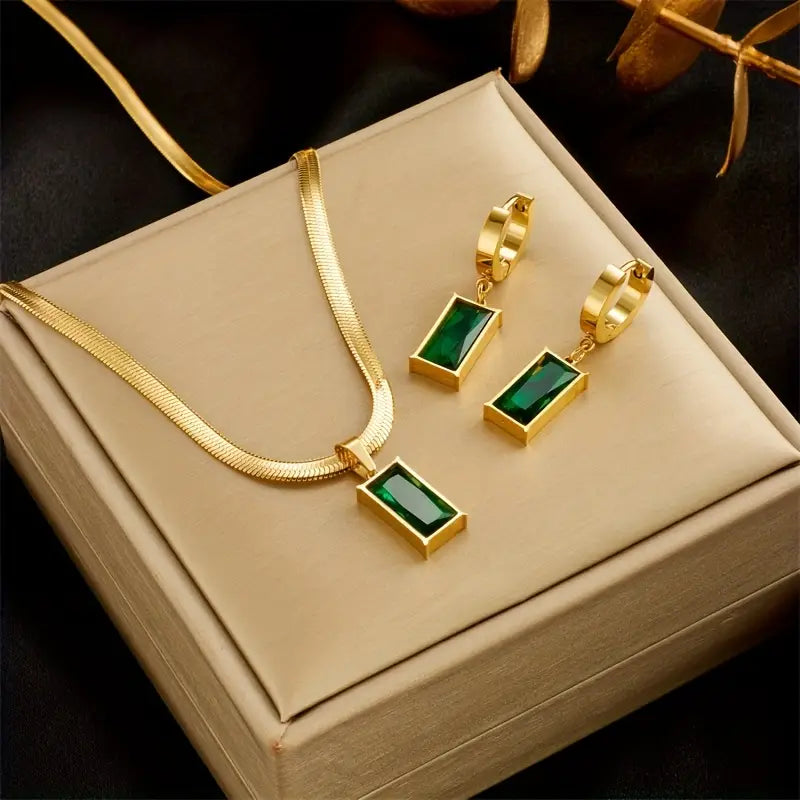Iselotte Verdain Joyería Set | Oro