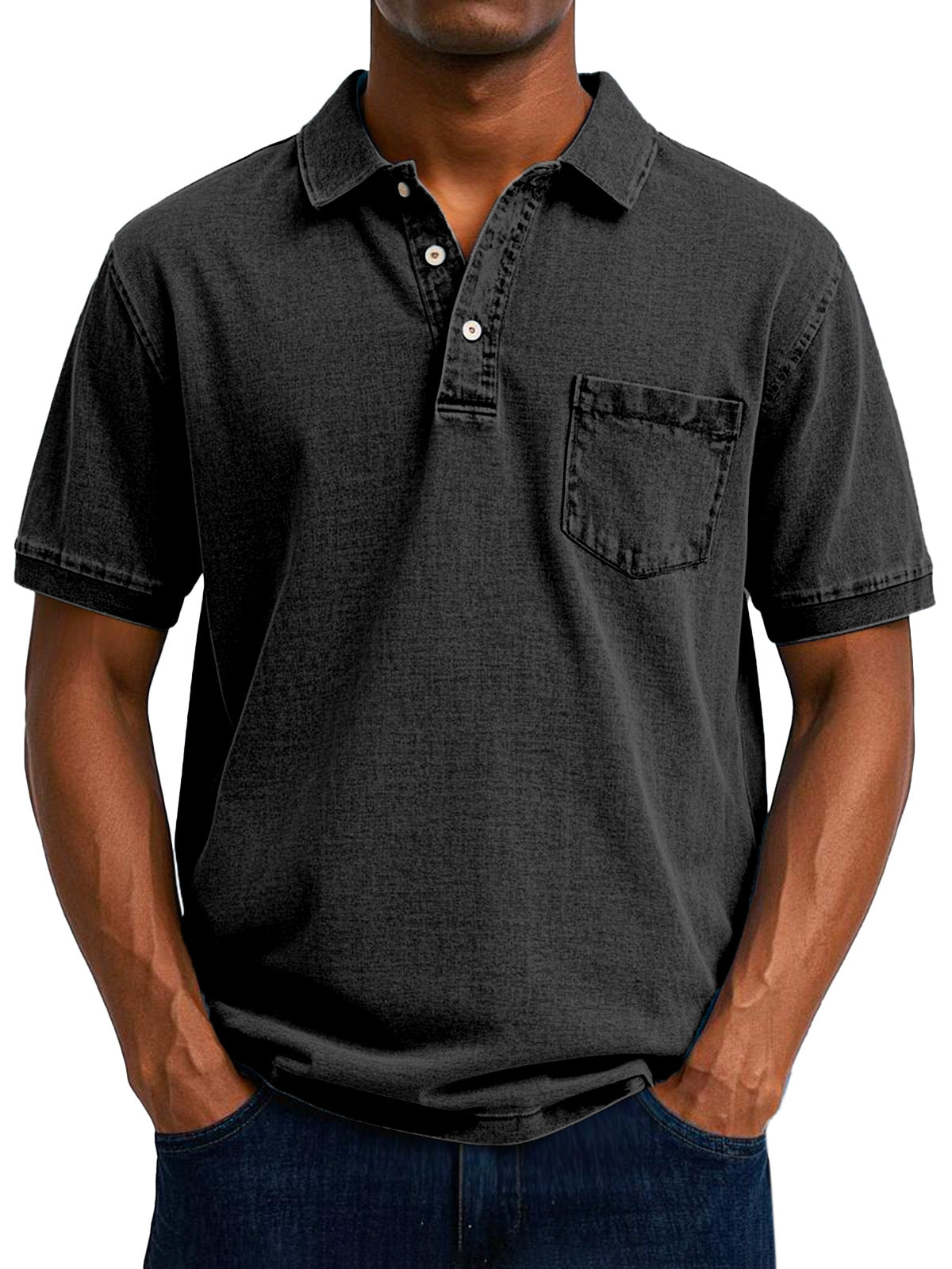Varel | Polo casual vintage da uomo
