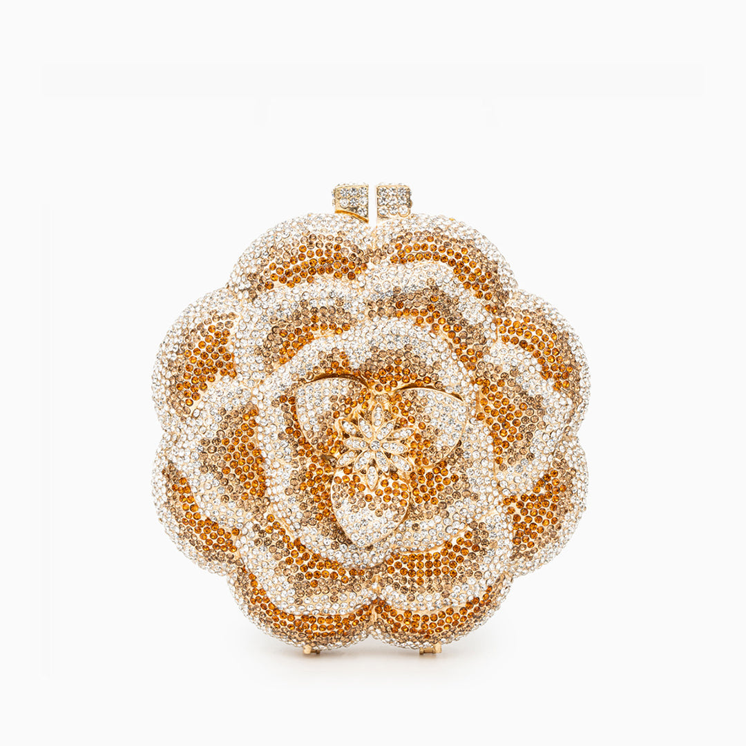 Bolso de Fiesta Jeline con Flores