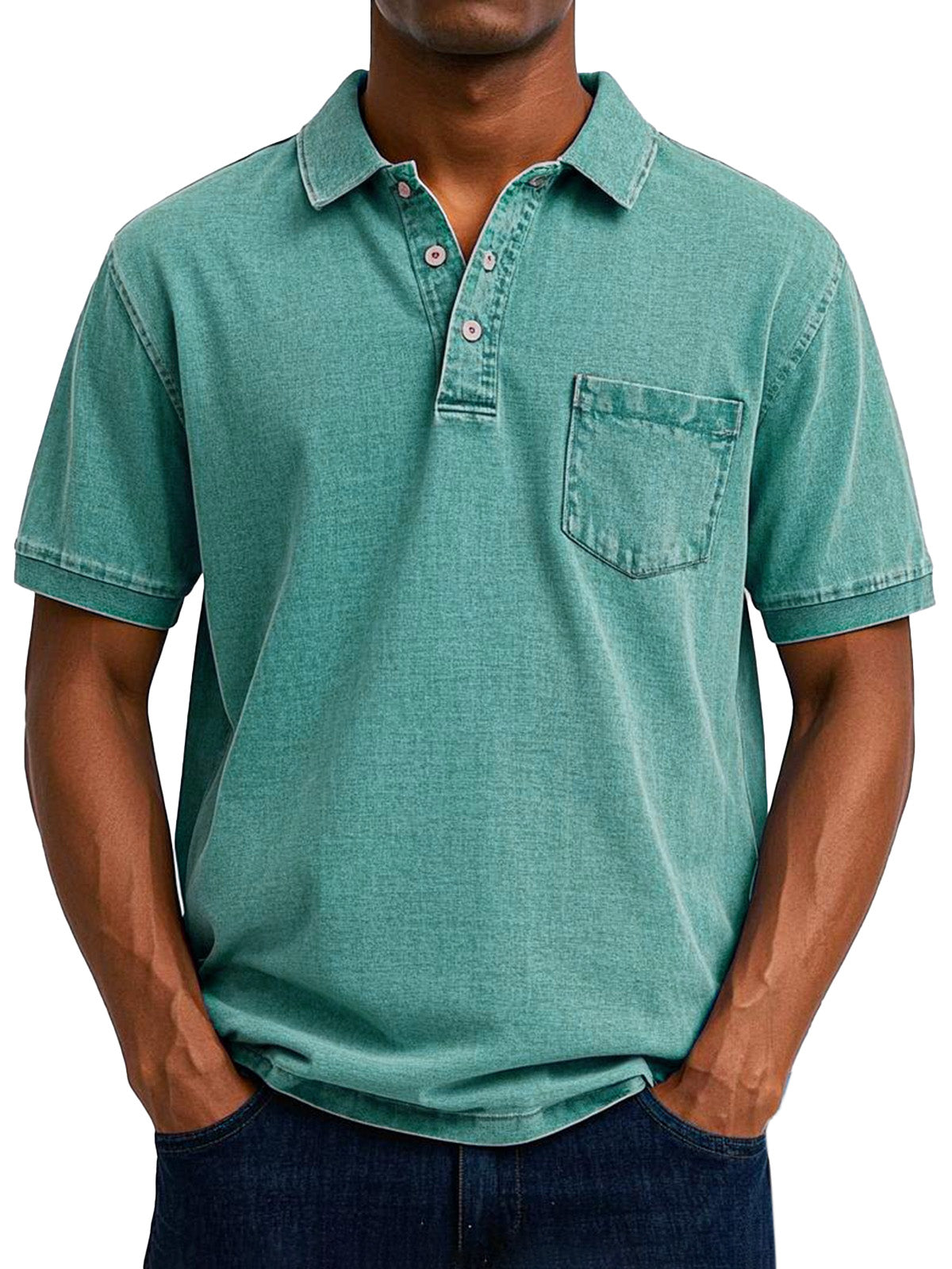 Varel | Polo casual vintage da uomo