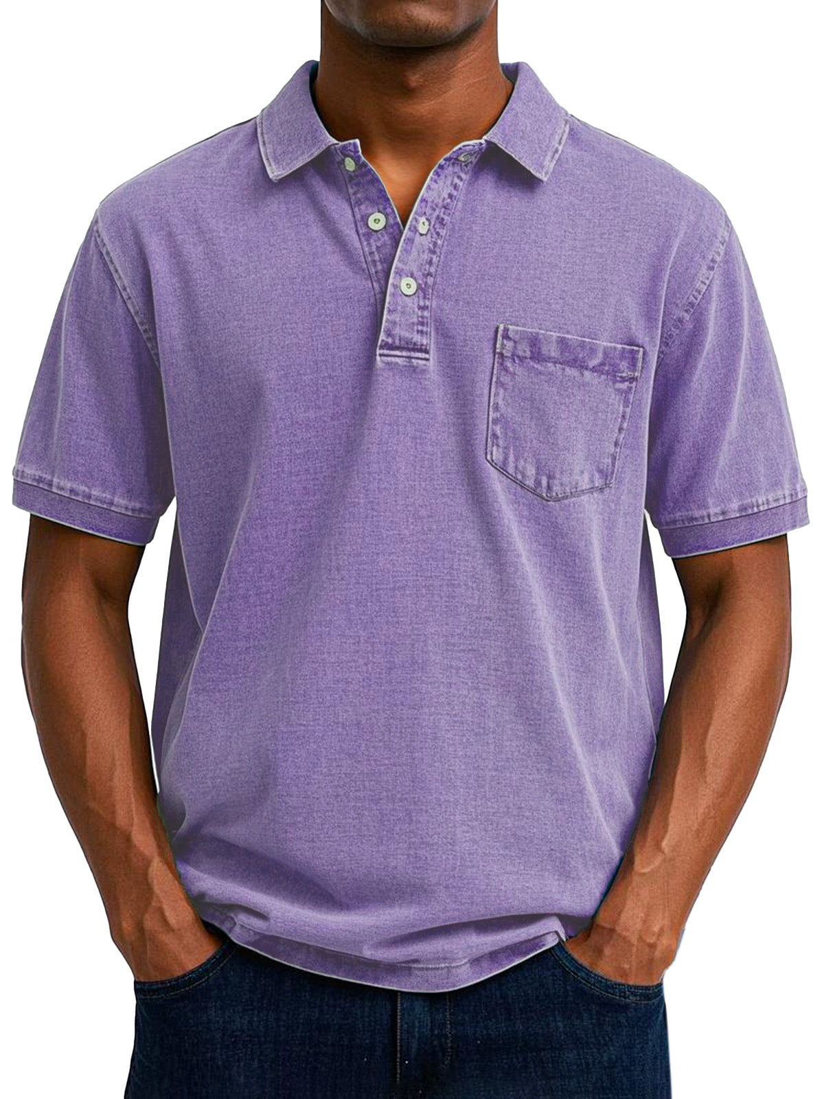 Varel | Polo casual vintage da uomo