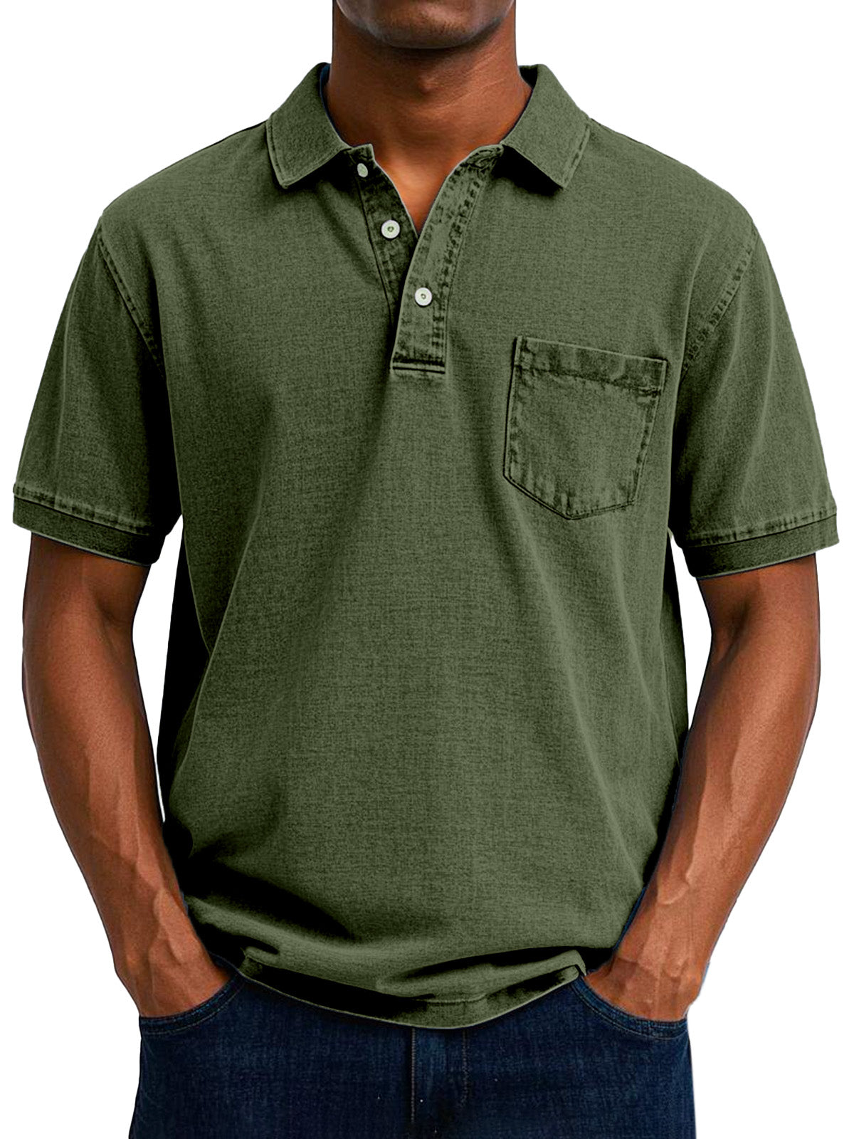 Varel | Polo casual vintage da uomo