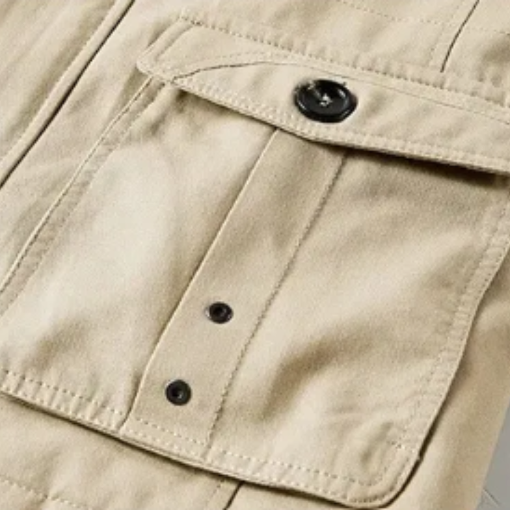 Elegante chaqueta de invierno acolchada de alta gama
