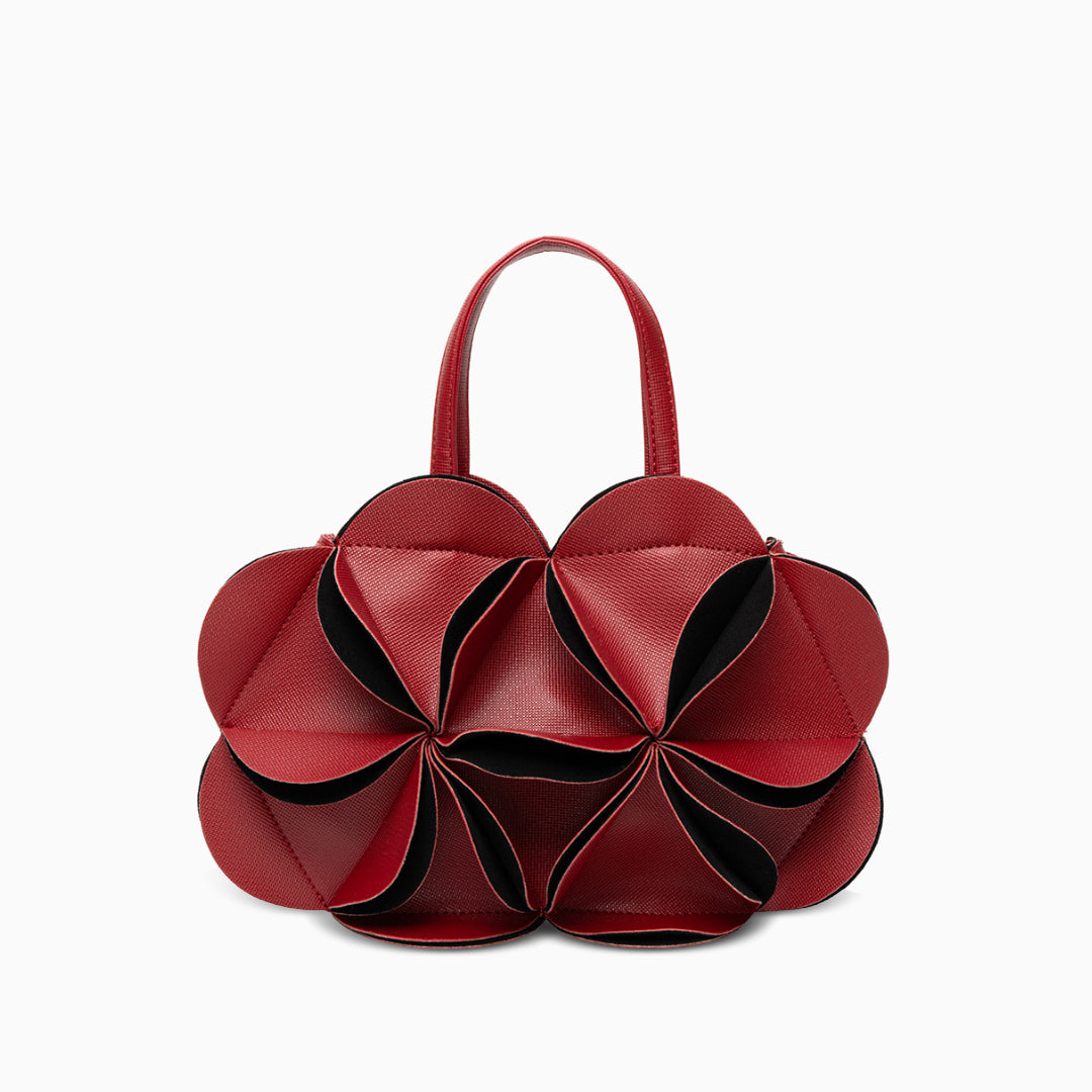 Bolso de Mano Monique con Flor