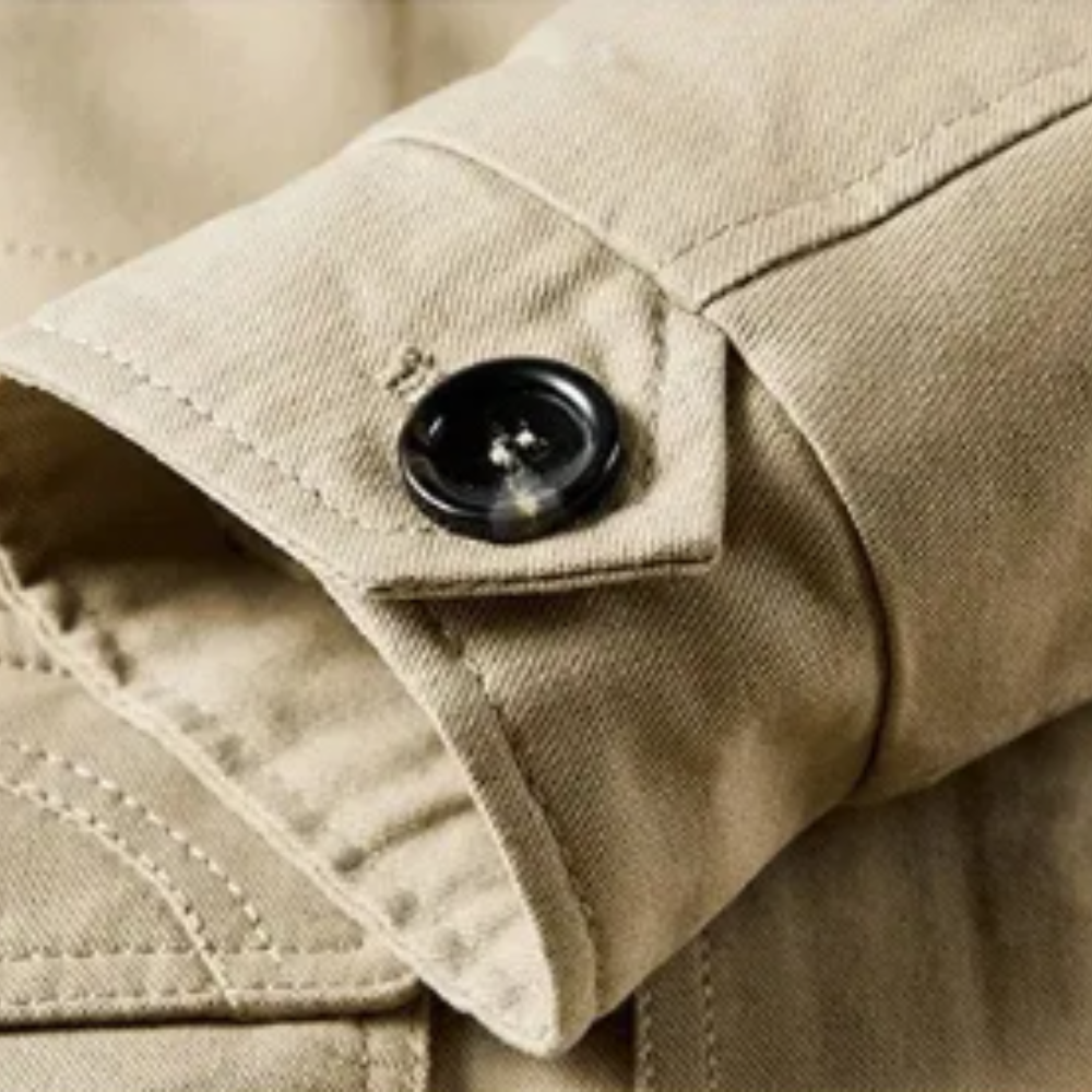 Elegante chaqueta de invierno acolchada de alta gama