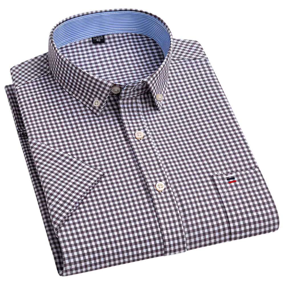 Camisa elegante de algodón