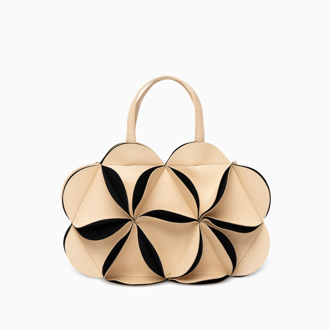 Bolso de Mano Monique con Flor