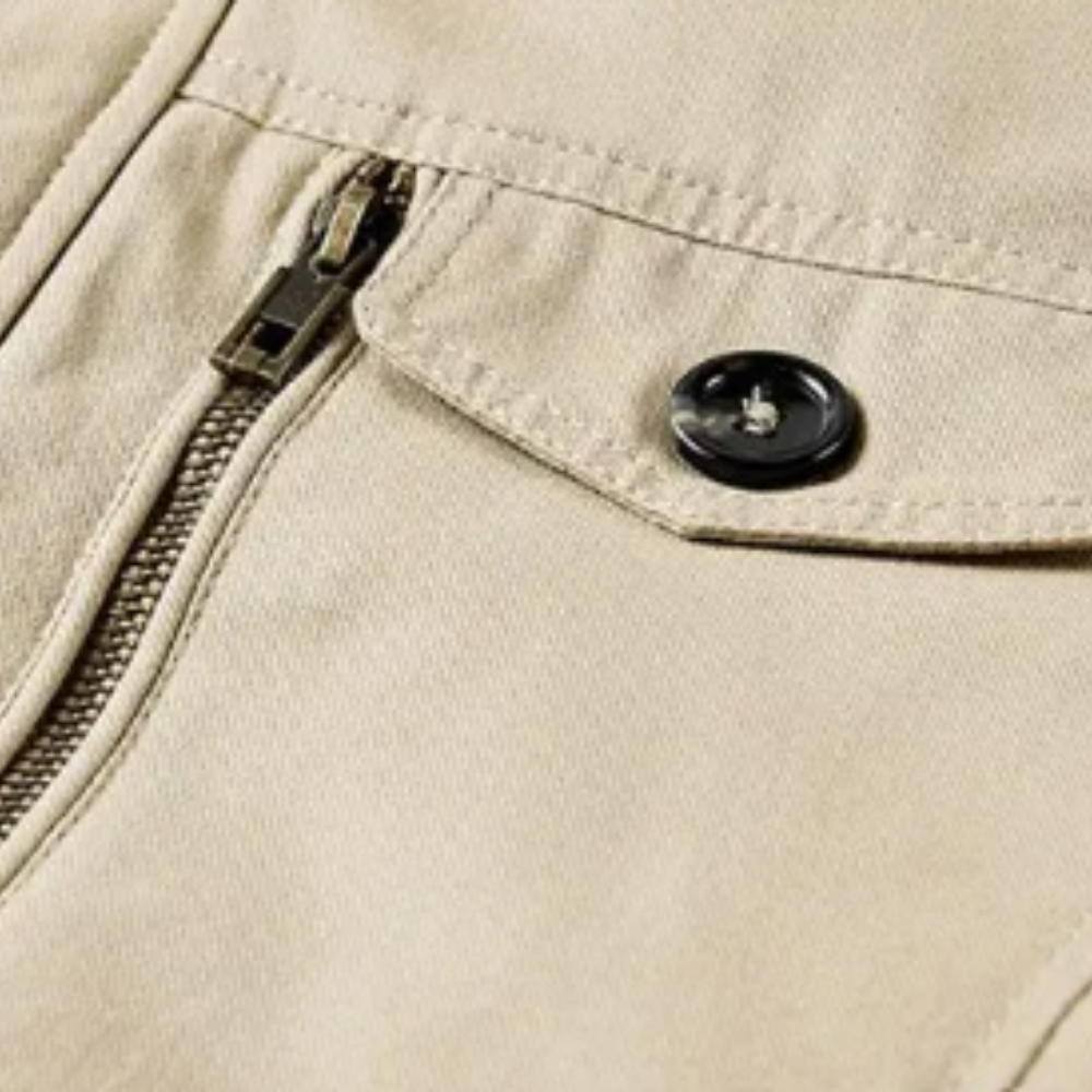 Elegante chaqueta de invierno acolchada de alta gama