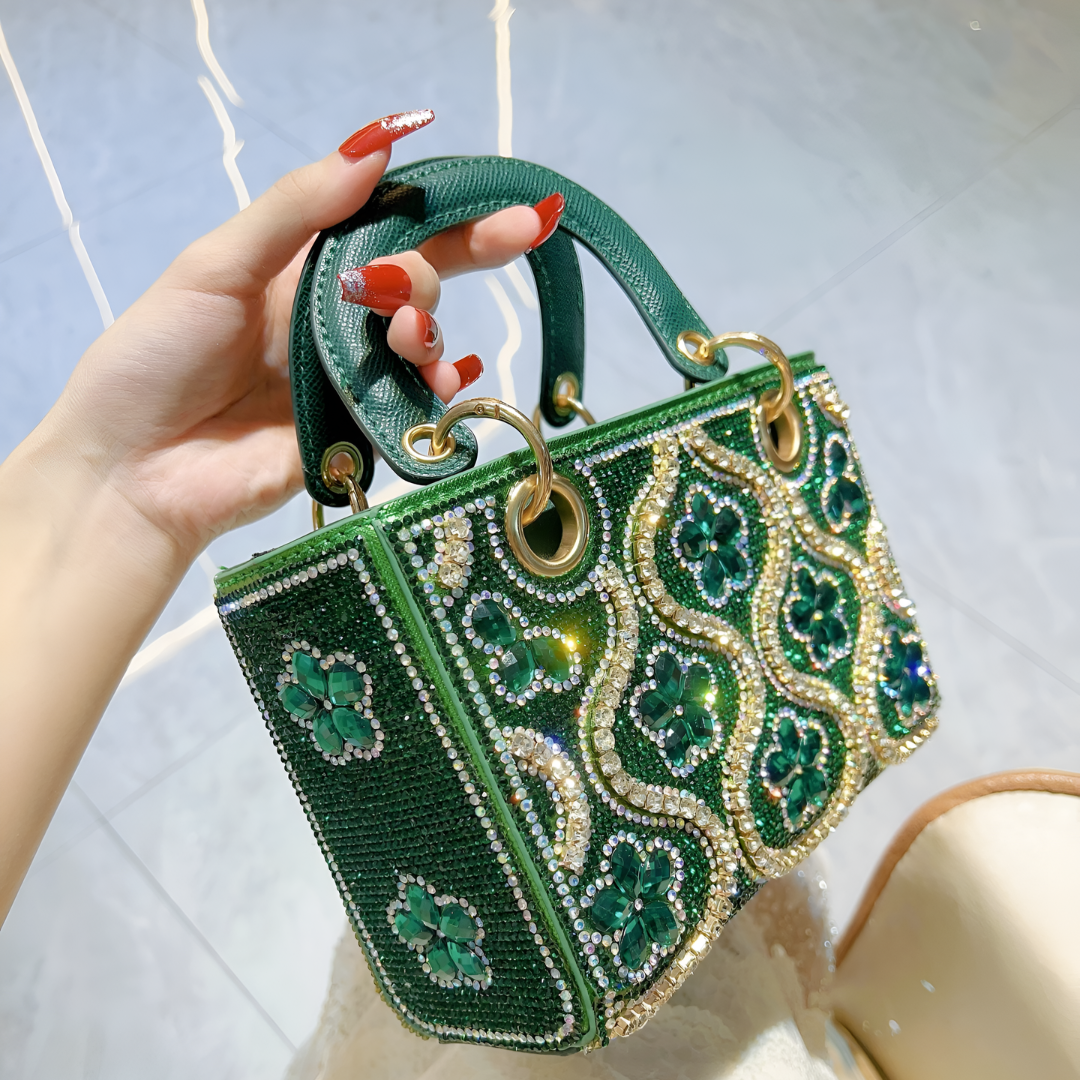 Bolso de Mano Esmeralda Kenta