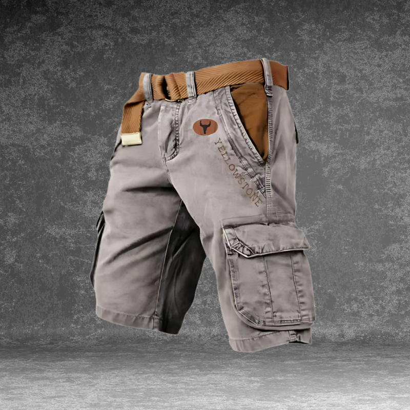 Varel | Pantaloni cargo corti da uomo a 6 tasche