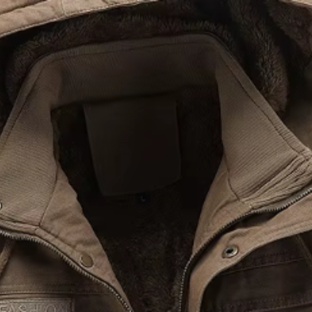Chaqueta de invierno informal de algodón