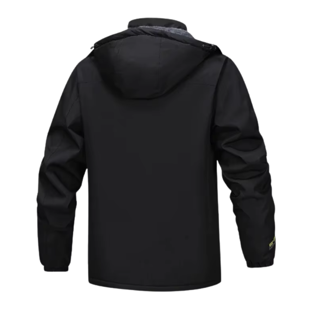 Elegante chaqueta de forro polar para exterior