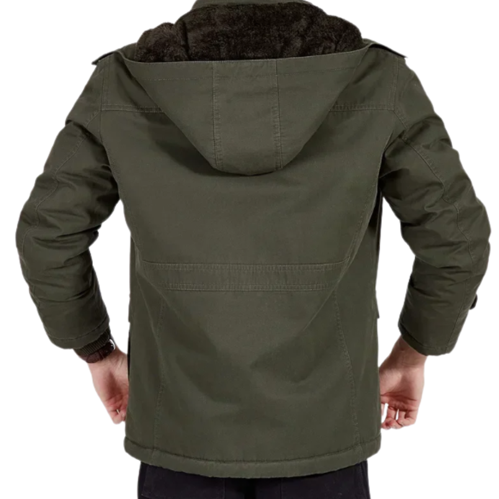 Elegante chaqueta bomber acolchada