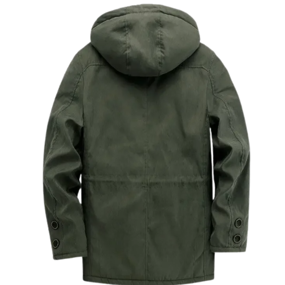 Elegante chaqueta acolchada para exterior