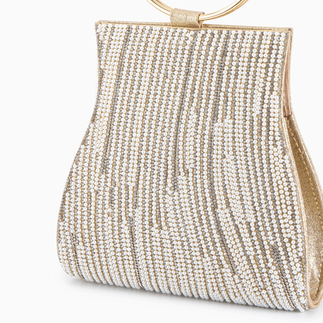 Bolso de Mano Meghan con Strass