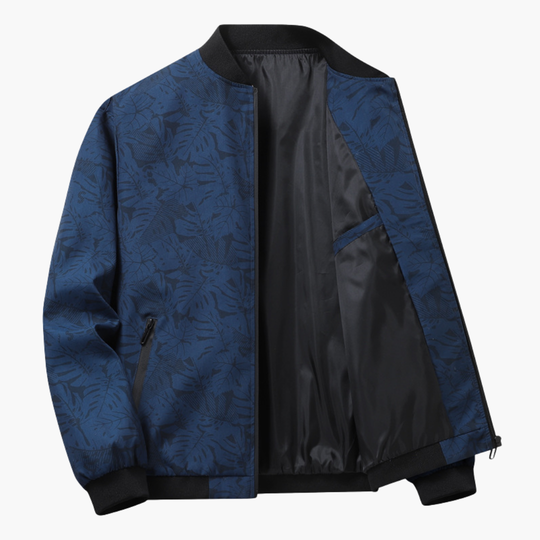 Elegante chaqueta bomber para hombre