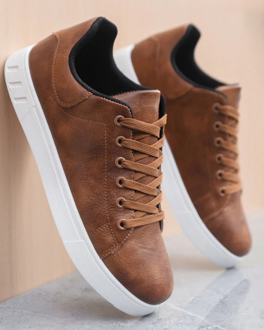 Zapatillas de piel Corrado Classic