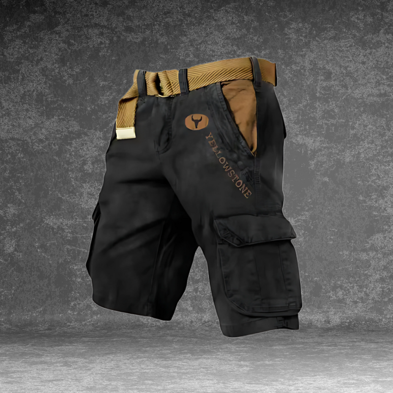Varel | Pantaloni cargo corti da uomo a 6 tasche