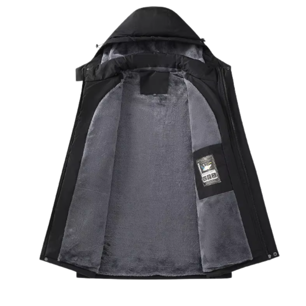 Elegante chaqueta de forro polar para exterior