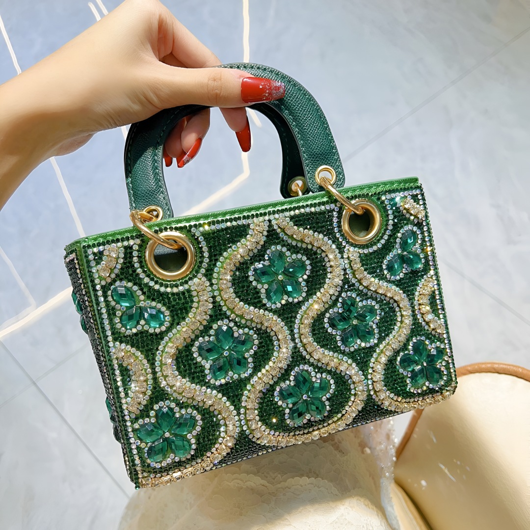 Bolso de Mano Esmeralda Kenta