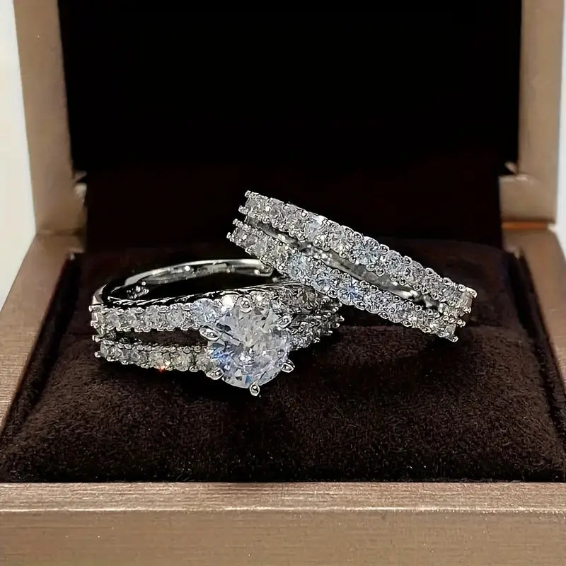 Eternal Radiance Anillo Set | Oro