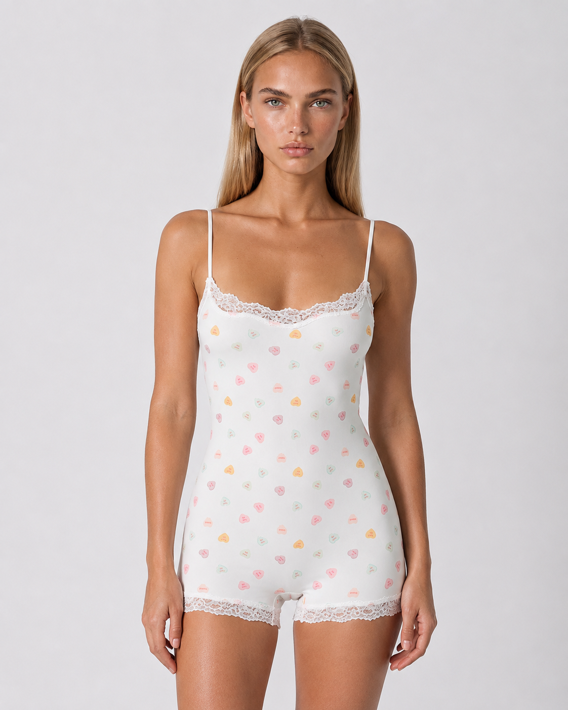 Mono de Encaje Sweetheart