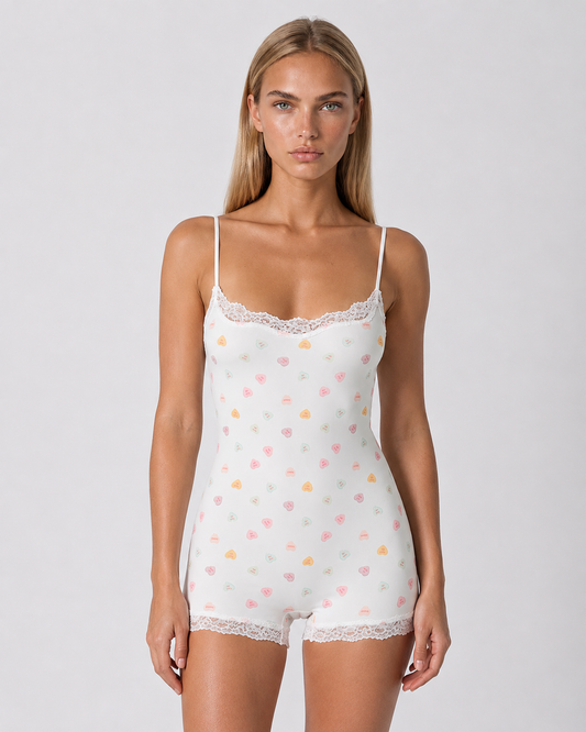 Mono de Encaje Sweetheart
