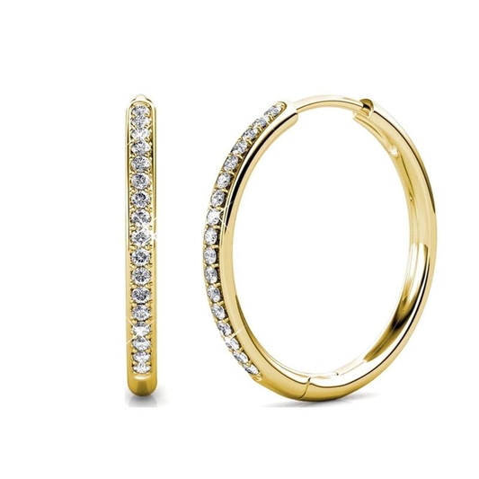 Sorel Pavé Pendientes | Oro