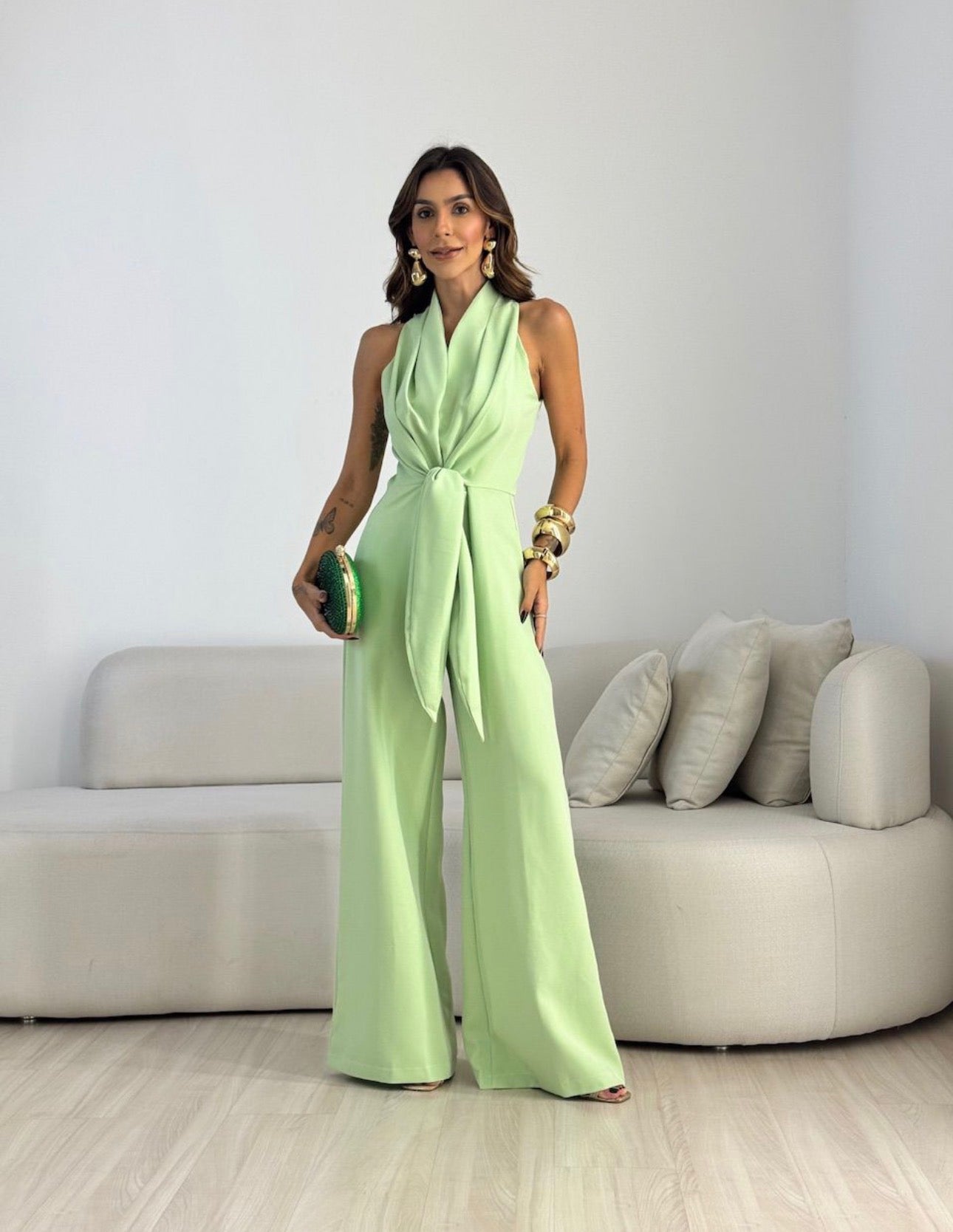 Carol™ | Elegante Halter Jumpsuit
