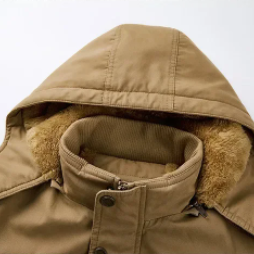 Elegante chaqueta bomber acolchada