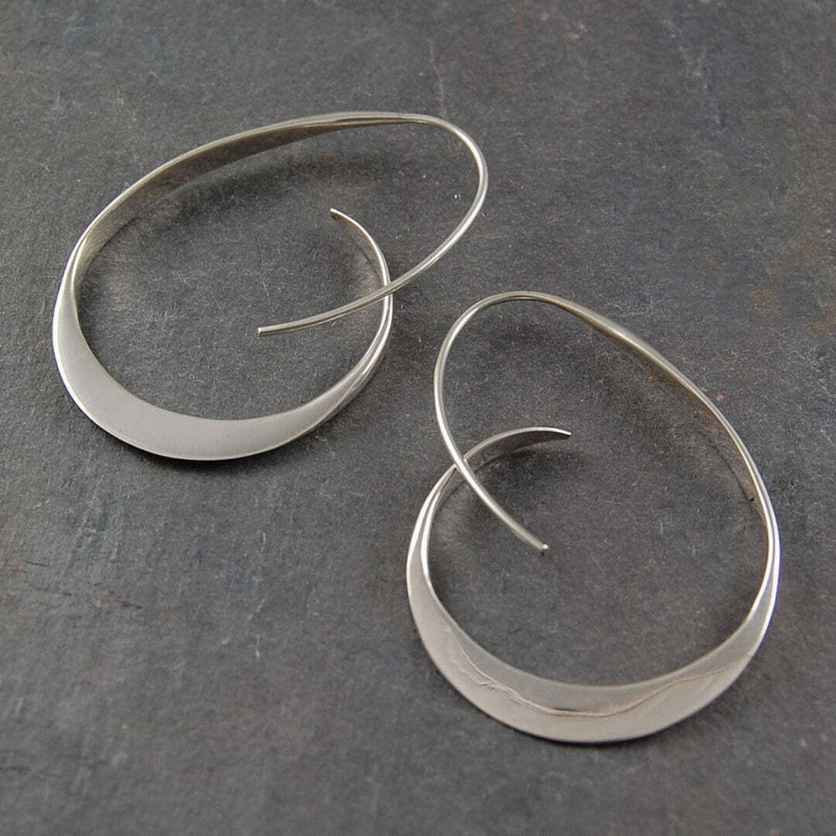 Pendientes Colgantes de Espiral Abierta