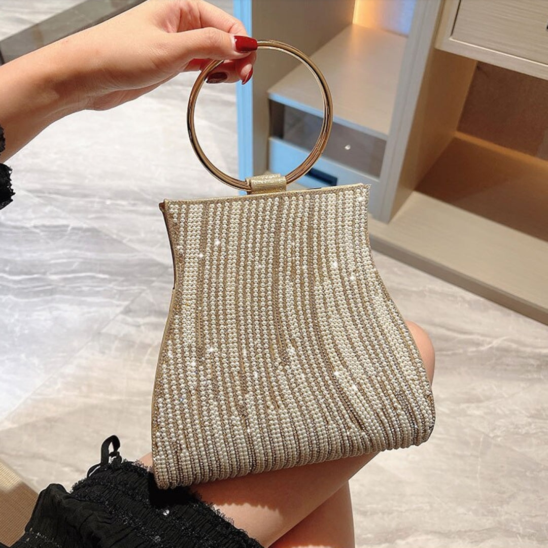 Bolso de Mano Meghan con Strass