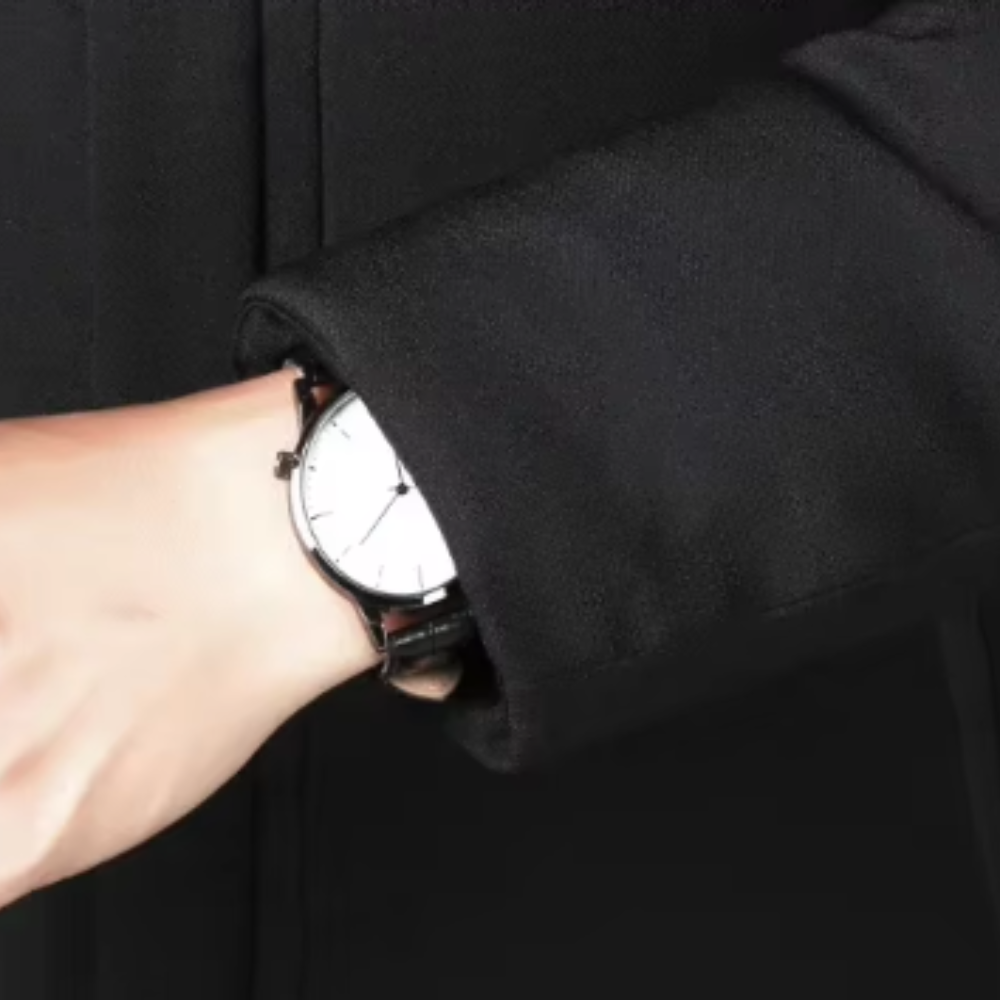 Chaqueta larga y elegante para hombre