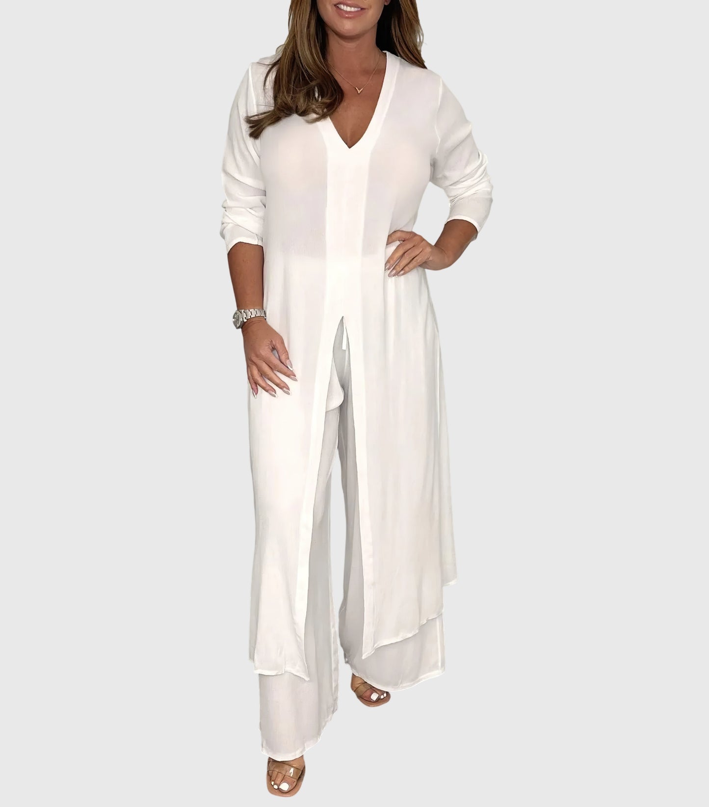 Olivia | Elegante Completo Di Due Pezzi