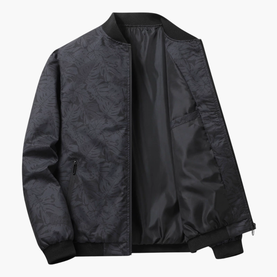Elegante chaqueta bomber para hombre
