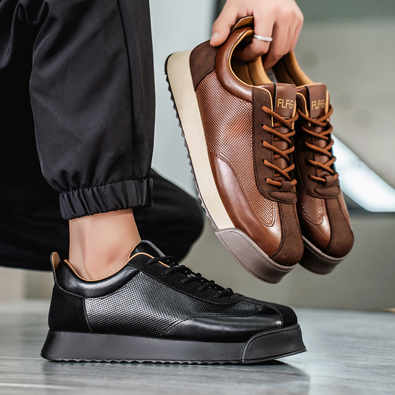 Zapatos de cuero italianos