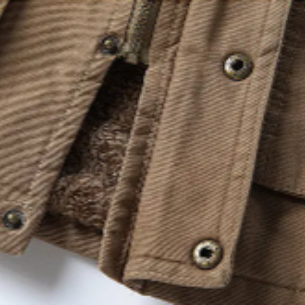 Chaqueta de invierno elegante y cortavientos