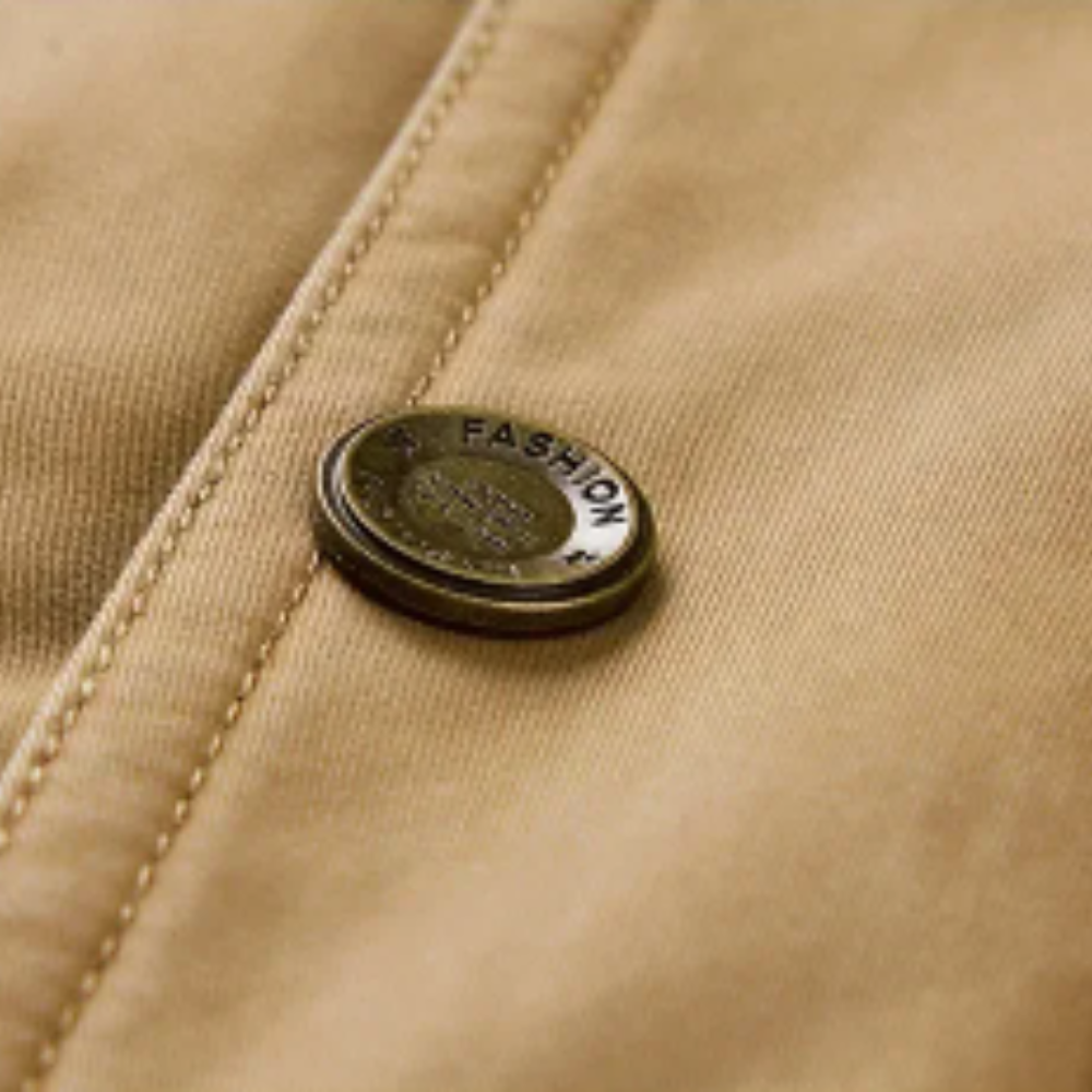 Elegante chaqueta bomber acolchada