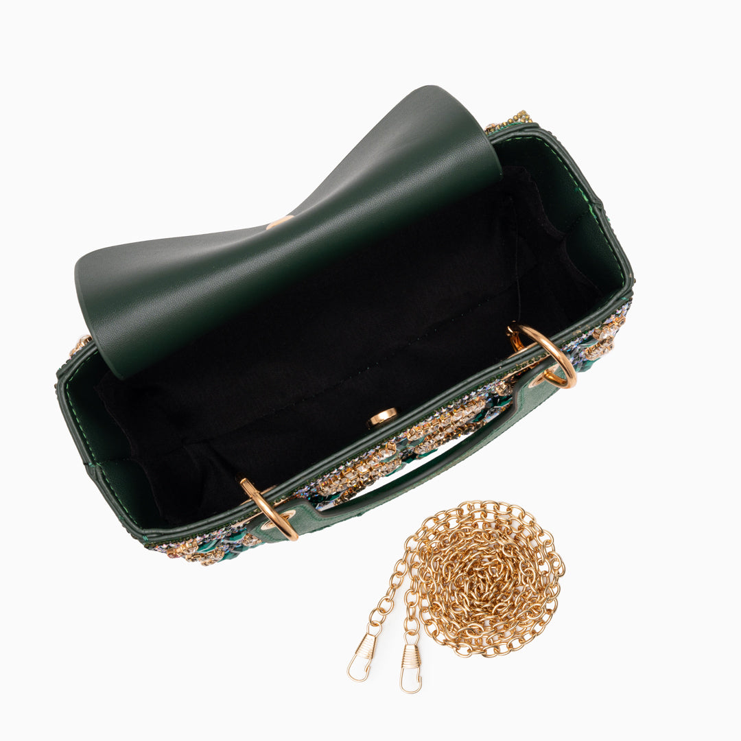 Bolso de Mano Esmeralda Kenta