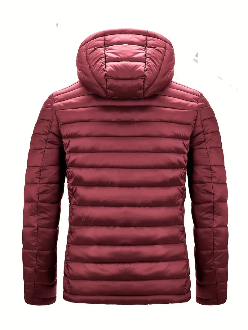 Chaqueta elegante con capucha