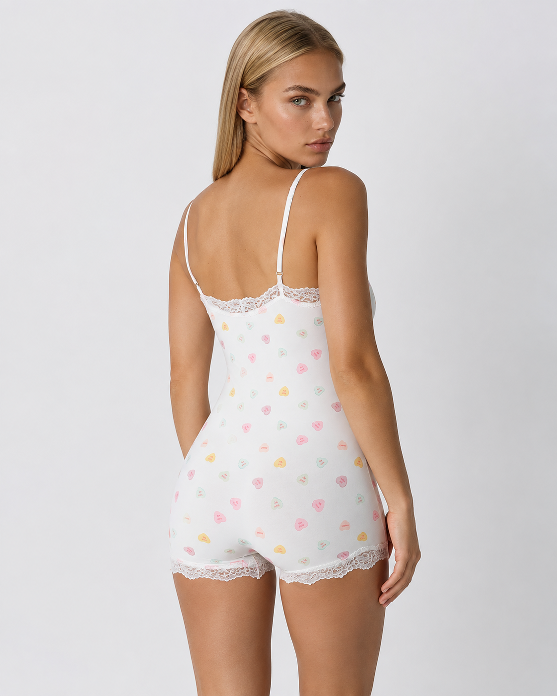 Mono de Encaje Sweetheart