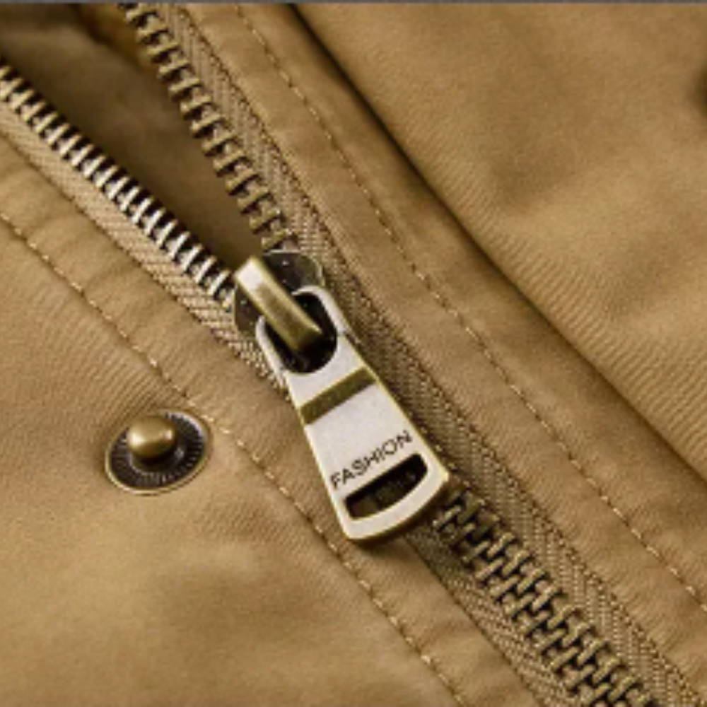 Elegante chaqueta bomber acolchada